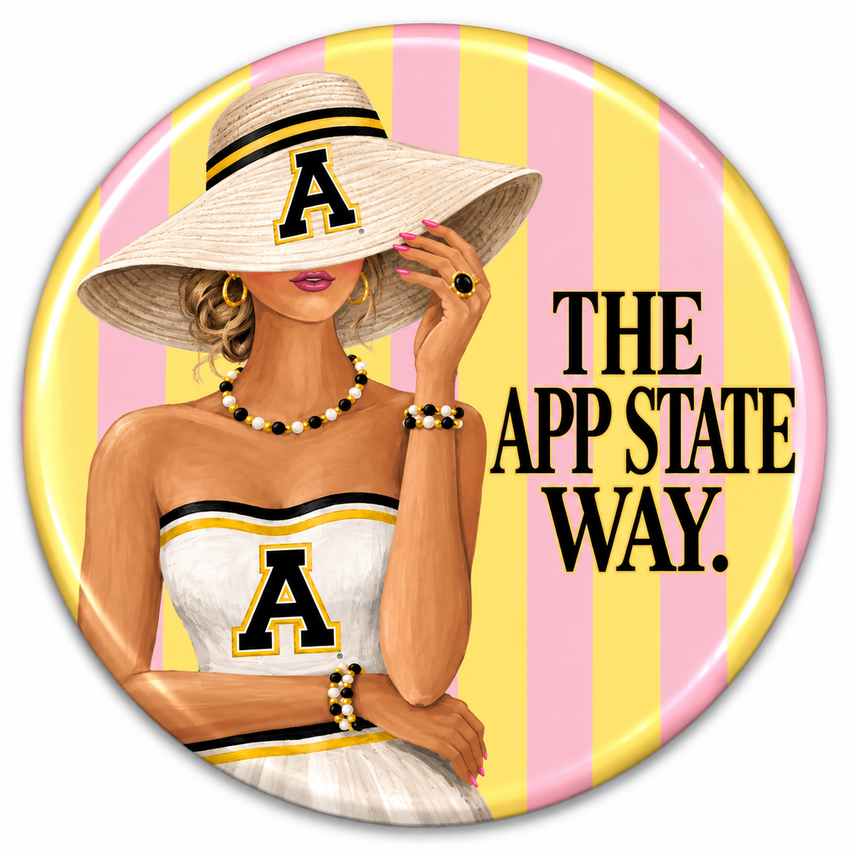 The App State Way Pin