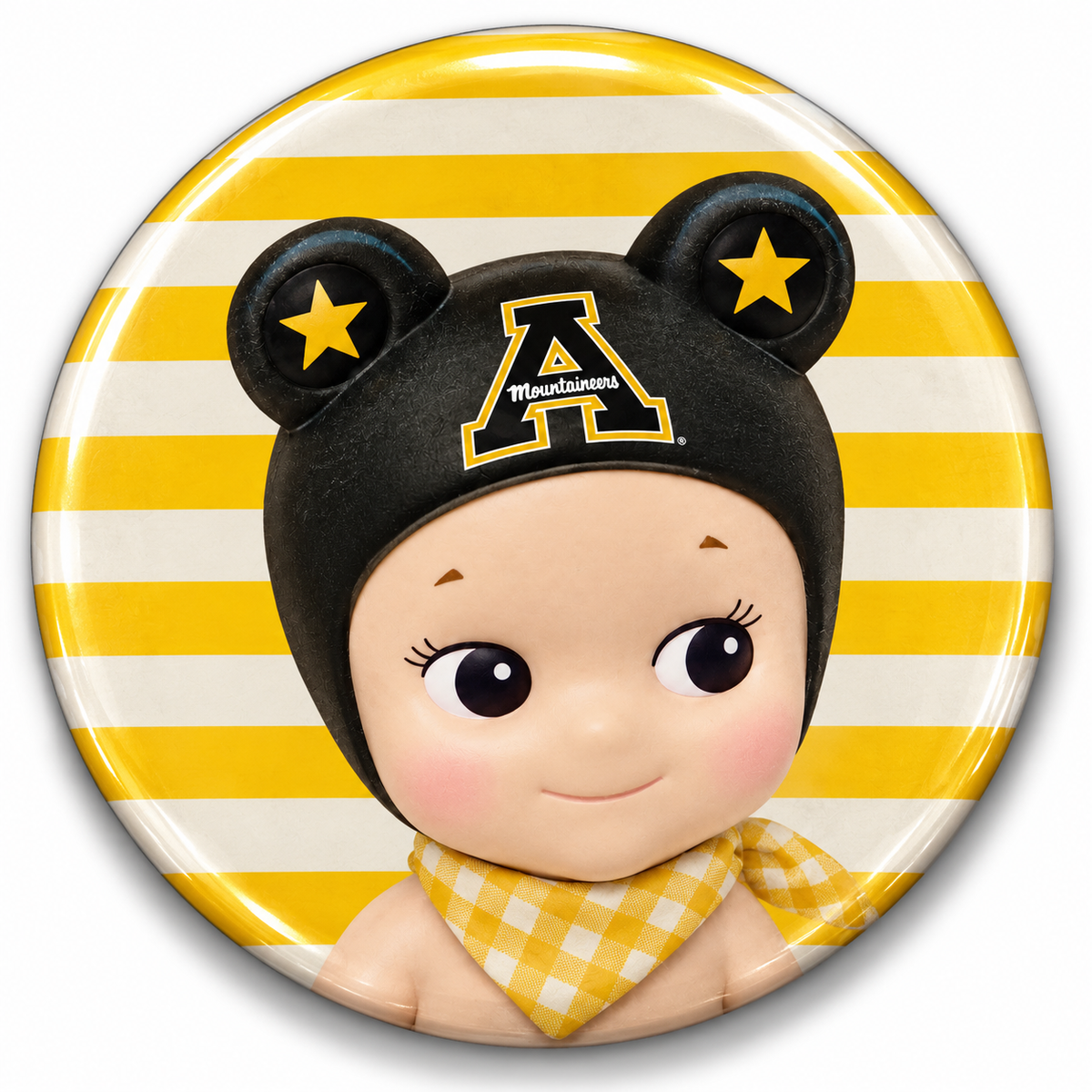 App State Sonny Angel Pin