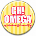 Chi Omega Appalachian State Pin