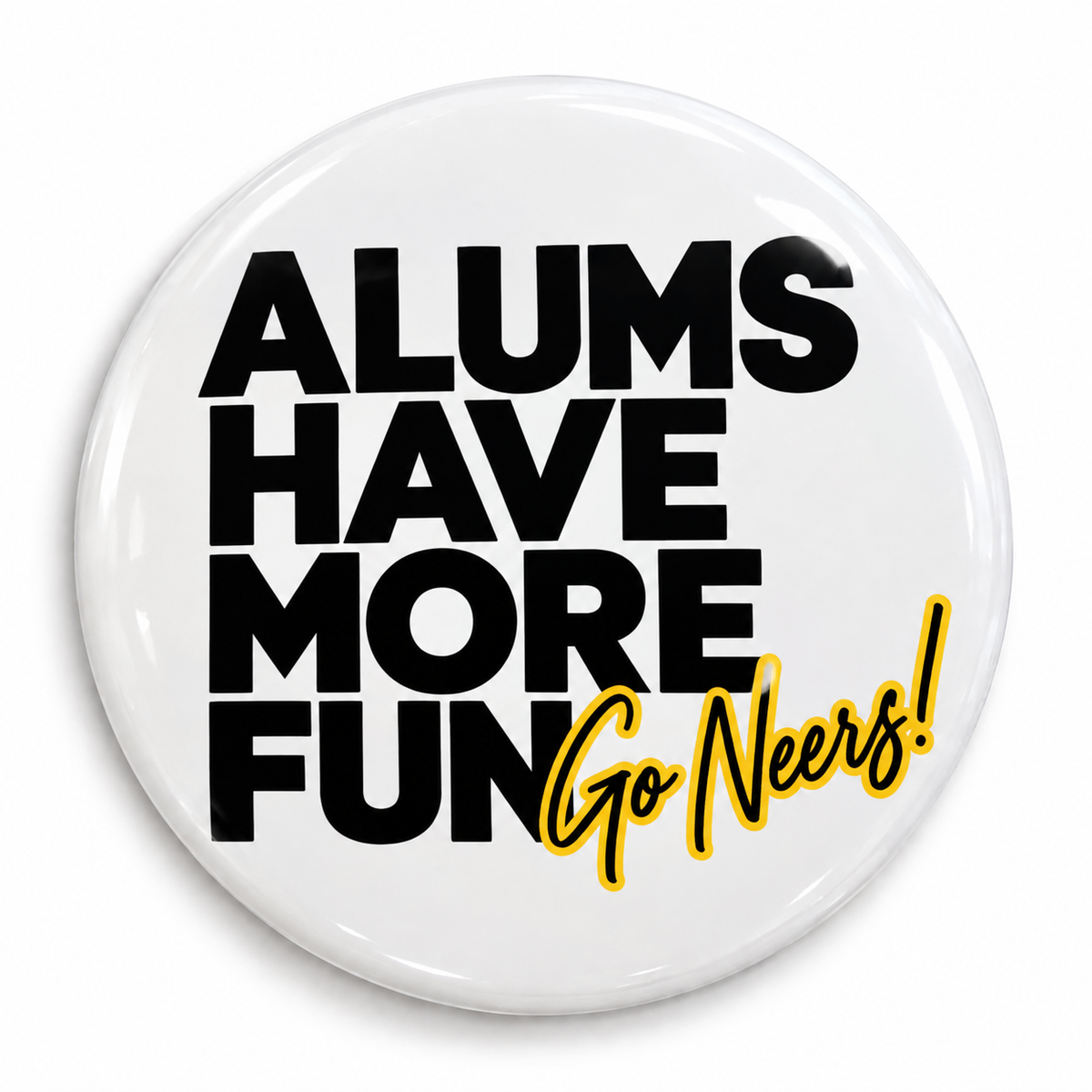 Alums Have More Fun Pin