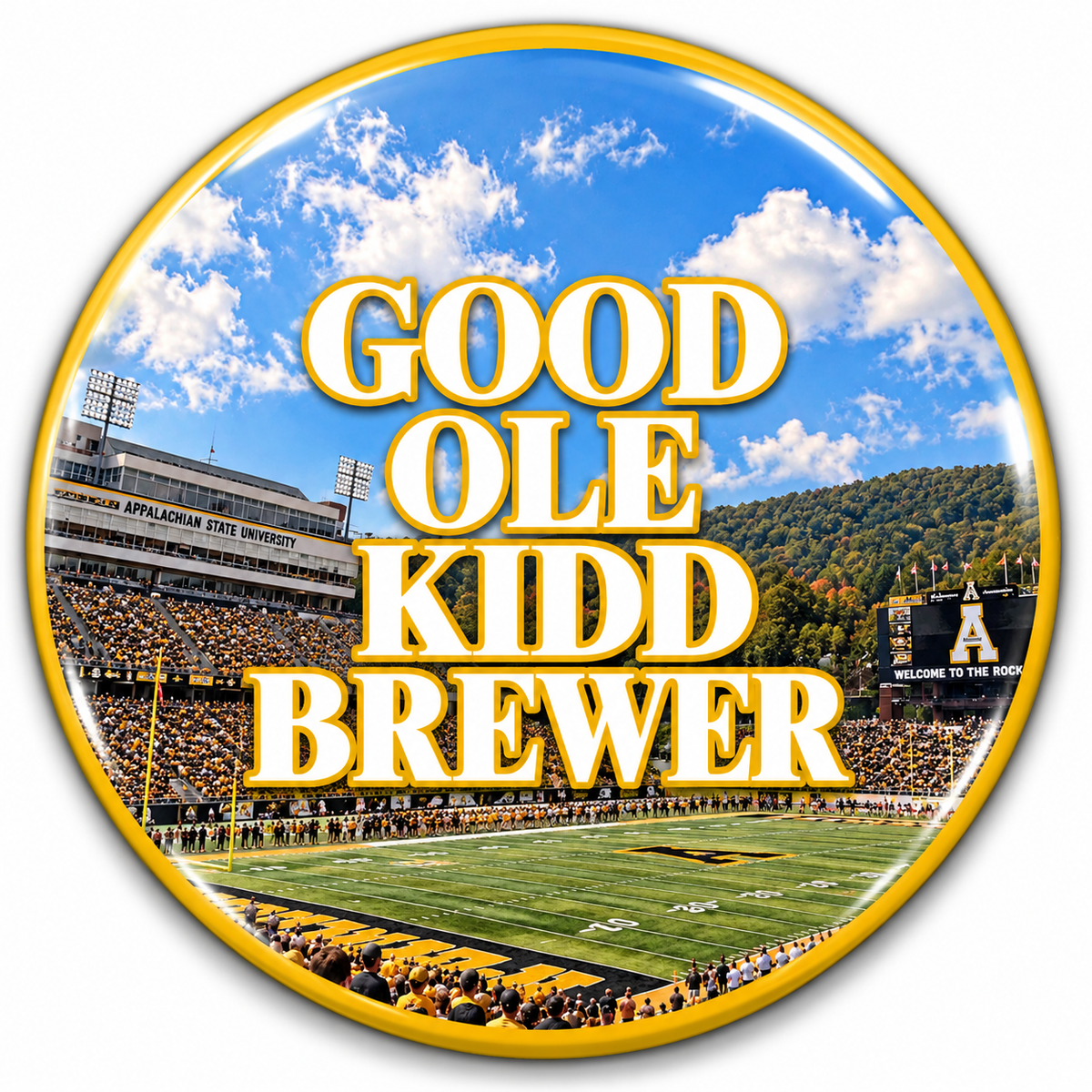 Good Ole Kidd Brewer Pin