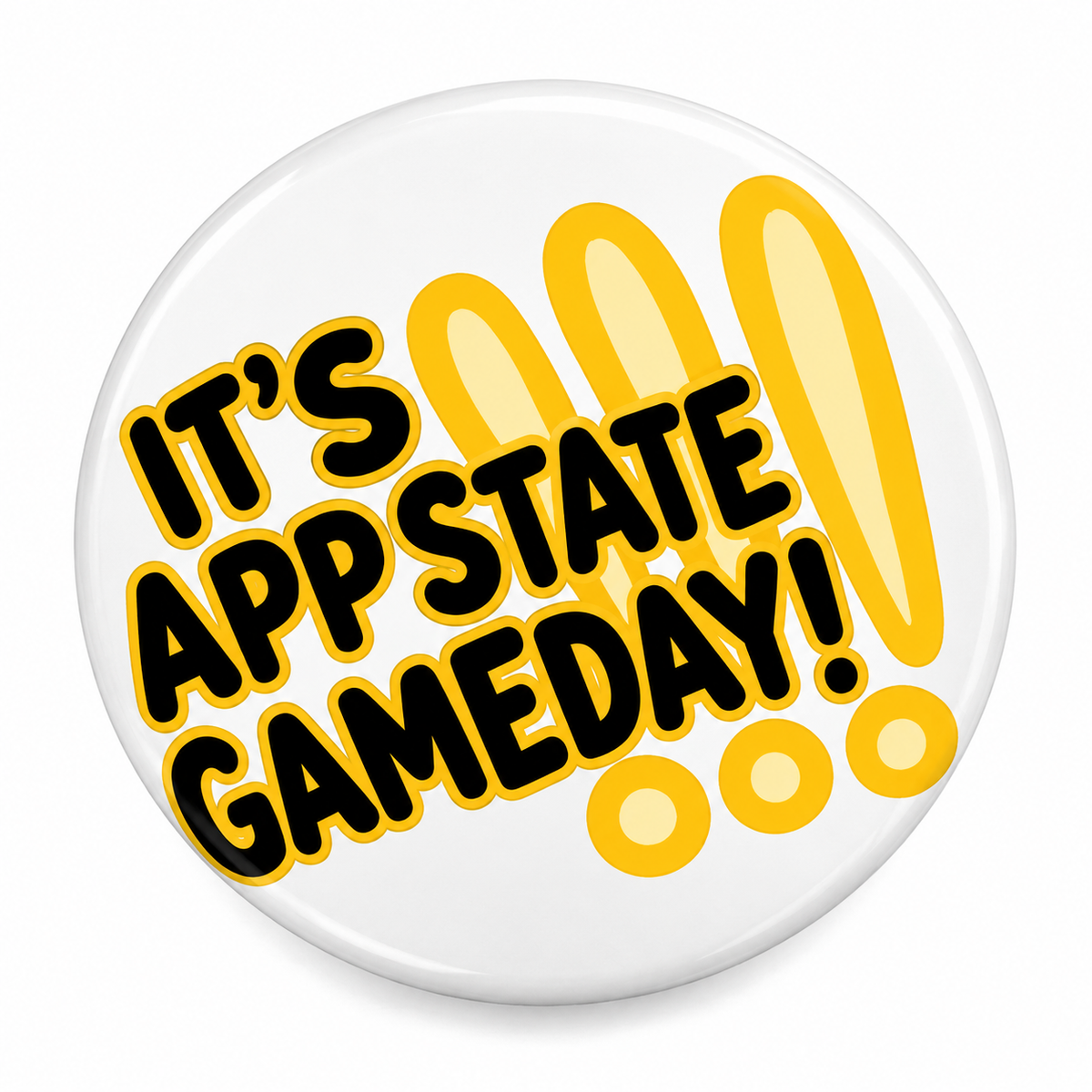 It's AppState Gameday Pin